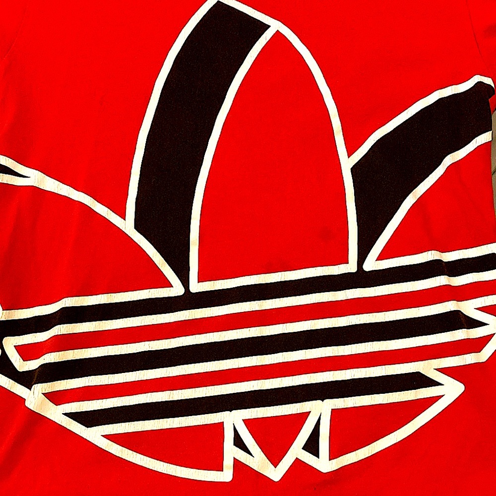 Red on black